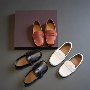 [Fashionable loafers] A pair of boys' shoes | Easy to wear, simple and stylish design, suitable for outdoor festivals in all seasons