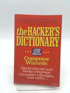 USED Book - The Hacker's Dictionary: A Guide to the World of Computer Wizards by Guy L. Steele (Paperback) - english
