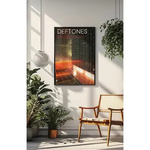 Deftones Koi No Yokan Poster, Alternative Metal Album Cover Print, Moody Aesthetic Band Wall Art, Modern Music Room Decor, Deftones Fan Gift