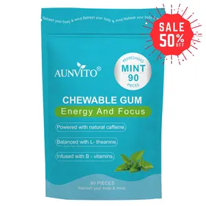 Natural Energy Mints – Plant-Based Caffeine & B-Vitamins – Sugar-Free, Gluten-Free, Vegan – Refreshing Boost – 90 Count