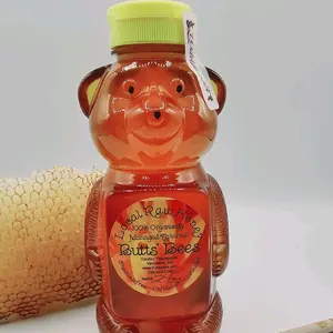 24oz Wildflower Honey Bear Organic Natural