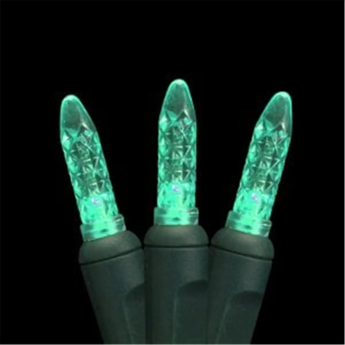 212 MAIN Reindeers M5 LED Light Strands - Teal, Full Wave, 23ft, 4in Spacing, 70 Count, Standard Plug, Poly Bagged, No Special Connectors Needed, Residential Holiday Decor for Light-Up Glowing LED Neon Christmas Decor, Light-Up Christmas Decor