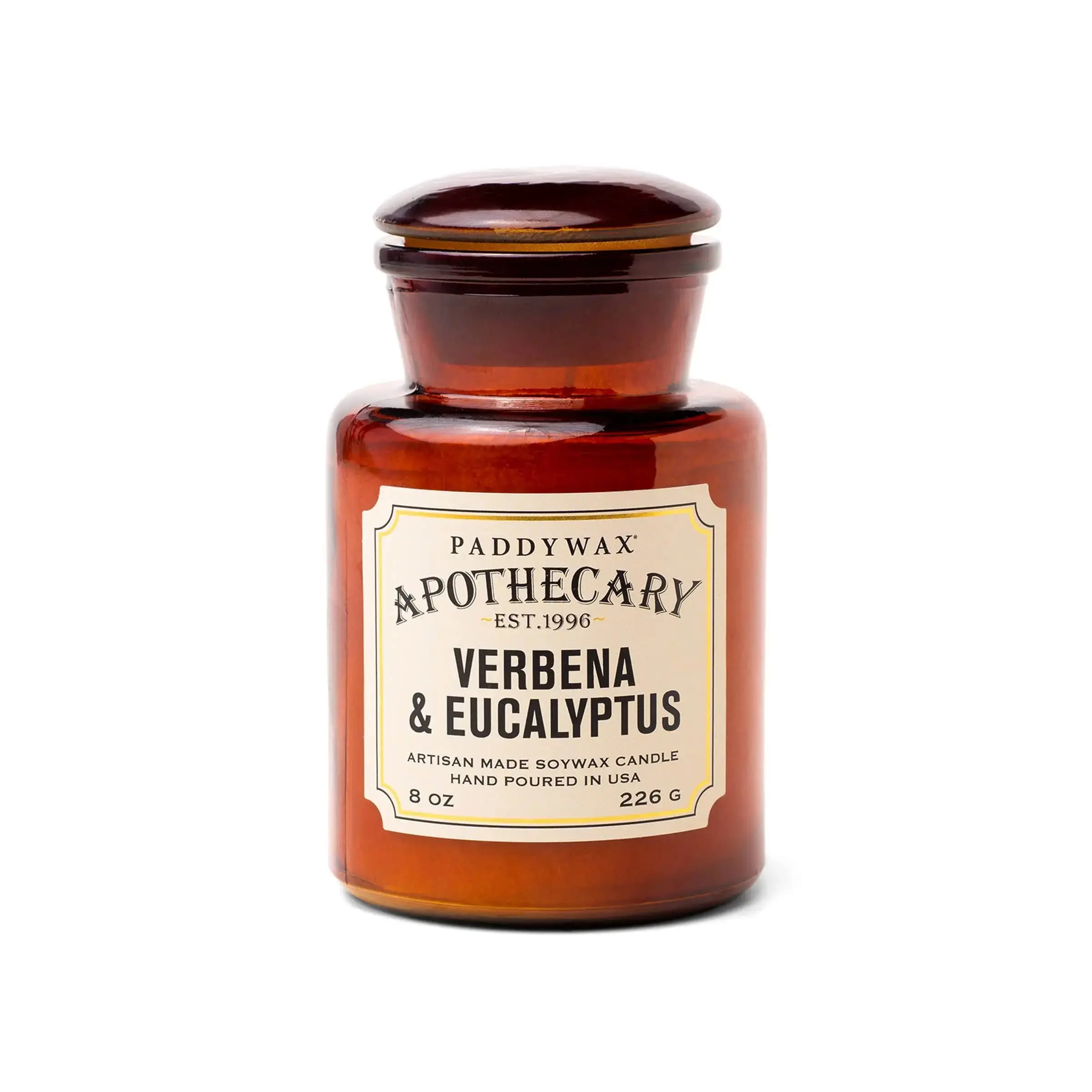 Verbena + Eucalyptus - Apothecary 8 oz Candle Verbena + Eucalyptus - Apothecary 8 oz Candle