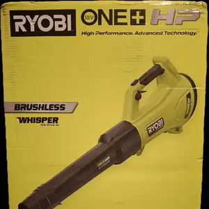 RYOBI 18V ONE+ HP Brushless Whisperer Series 450CFM Cordless Jet Fan Blower High Performance Advanced Technology TOOL ONLY