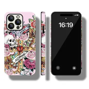 Stylish Pink Series Rugged Phone Case, Compatible with iPhone 17, 16, 15, 14, and 13 Pro Plus. Durable phone case, gift, accessory. Trendy phone case, phone cover, hard case, rugged two-piece phone case.