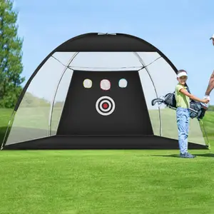 Golf Practice Net with Storage Bag, Golf Practice Net with 5 Golf Balls, Golf Training Aid, Golf Training Equipment for Beginners, Golf Accessory