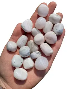 Mangano Calcite Tumbled Stone - Pink Calcite Stone