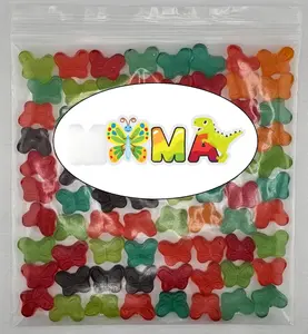 MiMa MiMa Assorted Gummy Candy - Fruity, Chewy Candy in Fun Shapes - Bulk Bag for Parties, Snacks & Gifts - Butterflies 1lb