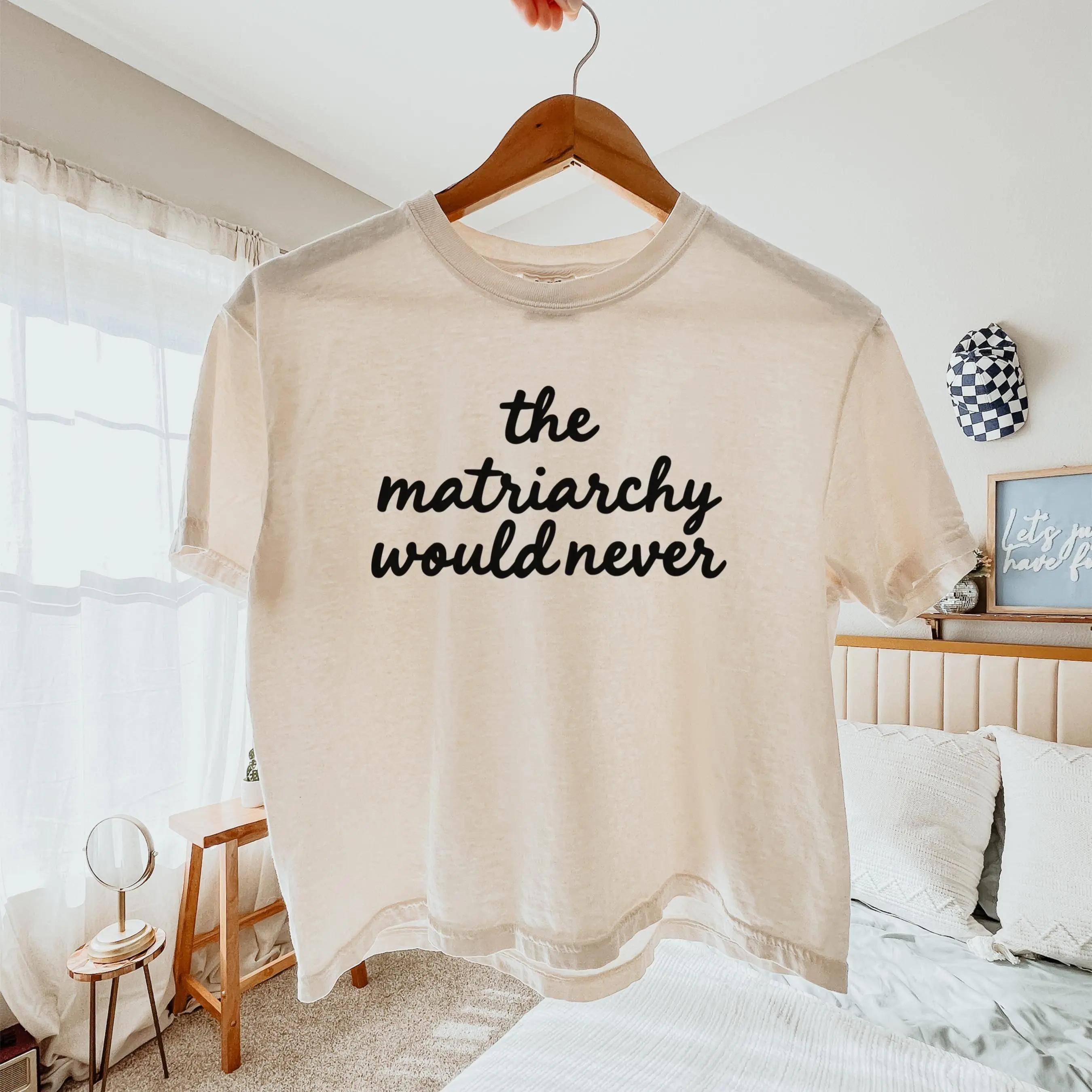Minimalist Matriarchy Shirt Feminist Tee Women Simple Empowerment Shirt Womens Rights Shirt Boxy Shirt sohochic