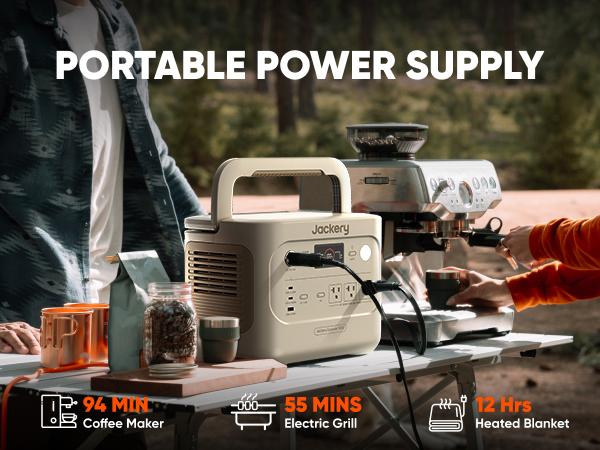 Jackery Solar Generator 1000 100W Air – High-capacity solar lithium battery with stable AC output, ideal as emergency backup for snowstorms, storms, power outages and off-grid scenarios, plus fast delivery service.