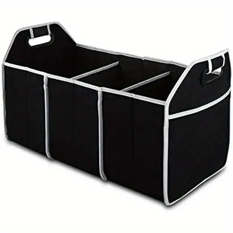 Car Trunk Storage Bag, Portable Foldable Waterproof Car Storage Bag, Multifunctional Car Storage Organizer, Vehicle, Automotive