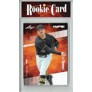 Certified Mint Paul Skenes 2023 Leaf HYPE 132 Only 5000 Made Rookie Card Pittsburgh Pirates