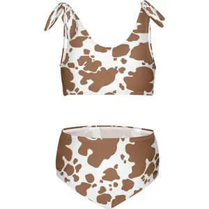 Girls Swimsuit Two Piece Swimwear Bathing Suit for Girls Tankini Bikini Set Size 3-12T