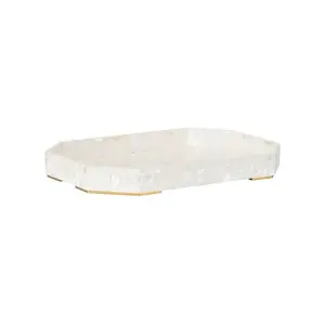 Dasanti Mother of Pearl White Tray
