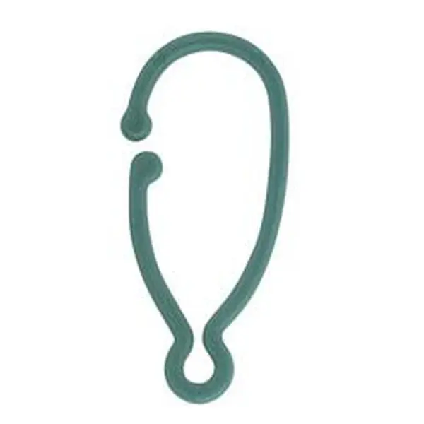 Celebrations 9087200 Holiday Ornament Hook Plastic, Green - 48 Piece