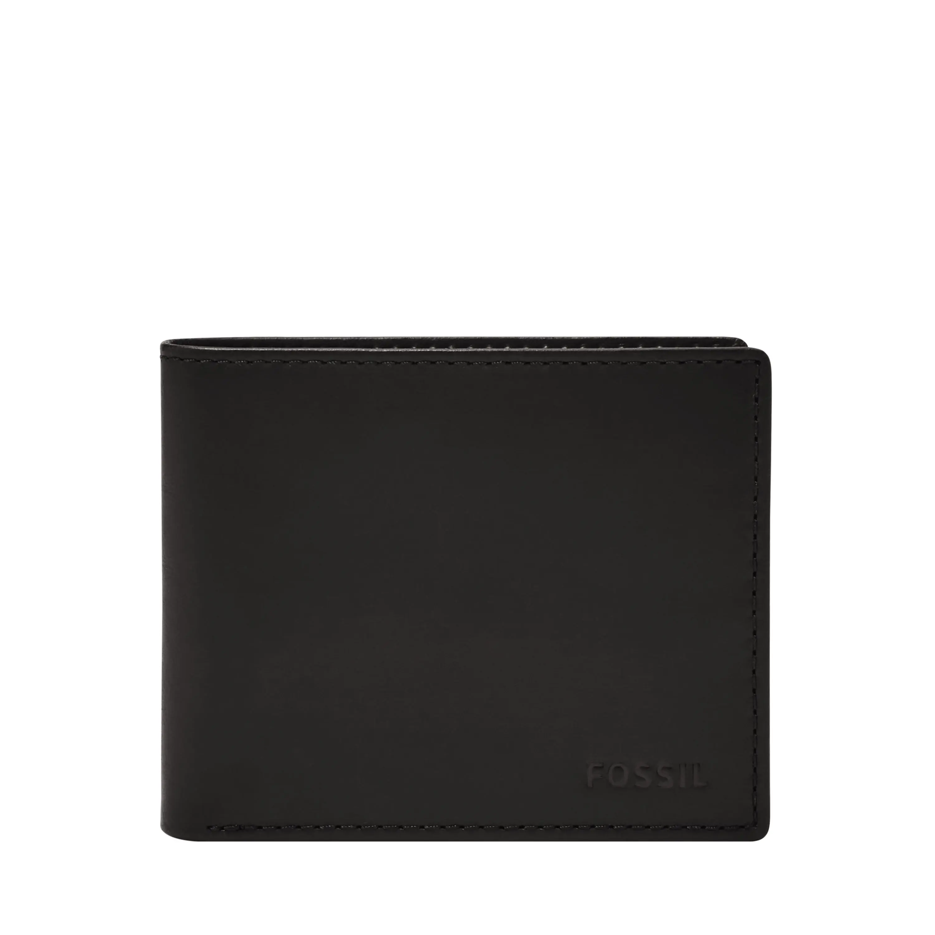 Fossil Men's Derrick RFID Leather Bifold with Flip ID Fossil Men's Derrick RFID Leather Bifold with Flip ID