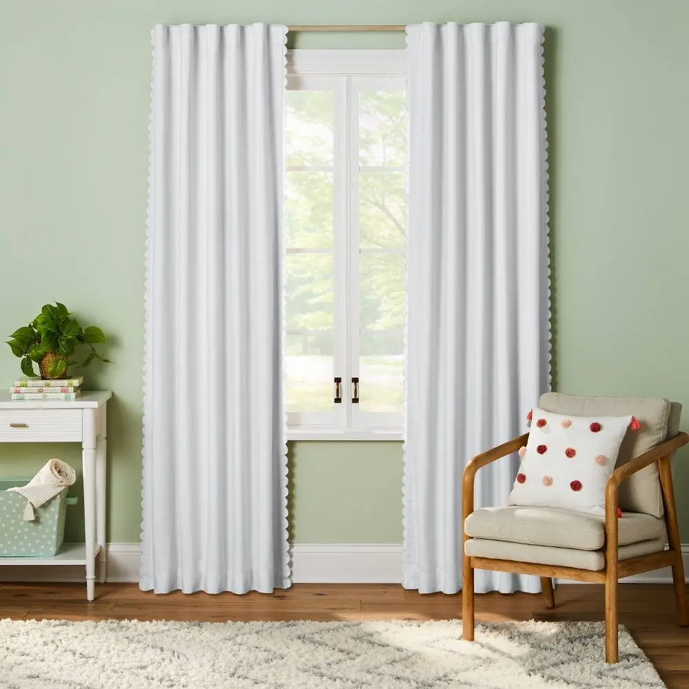 Scallop out Kids' Panel - Pillowfort: Noise Reduction UV Protection Energy Efficient