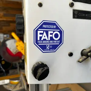 FAFO Hard hat decals
