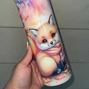 Fall Fox tumbler Drinkware