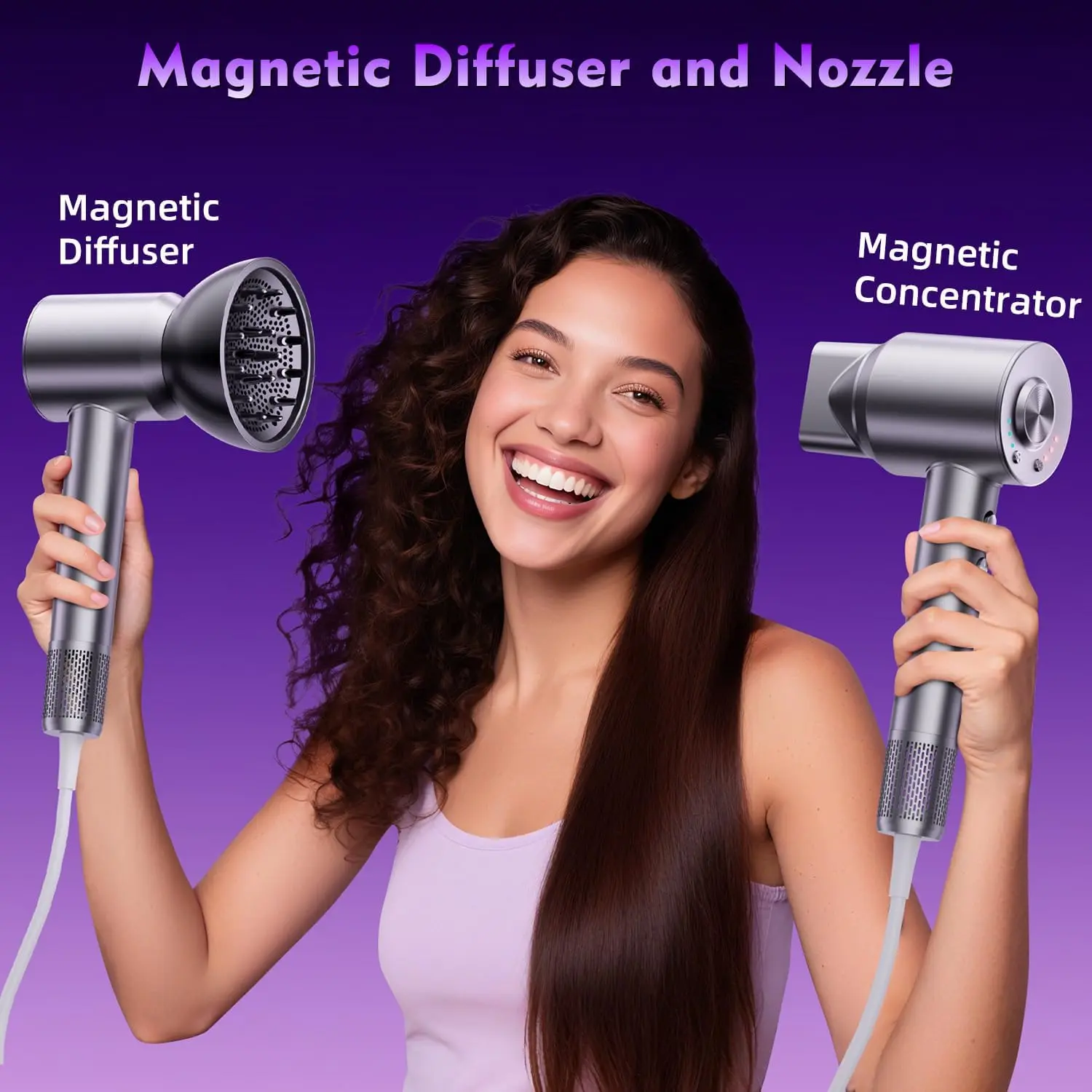 NWT High Speed Professional Hair Dryer - Ionic Blow Dryer  display picture 3