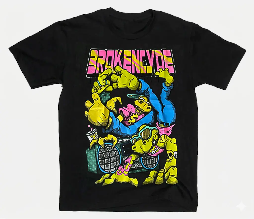 Brokencyde Vintage Scene Style Gift For Fans T Shirt