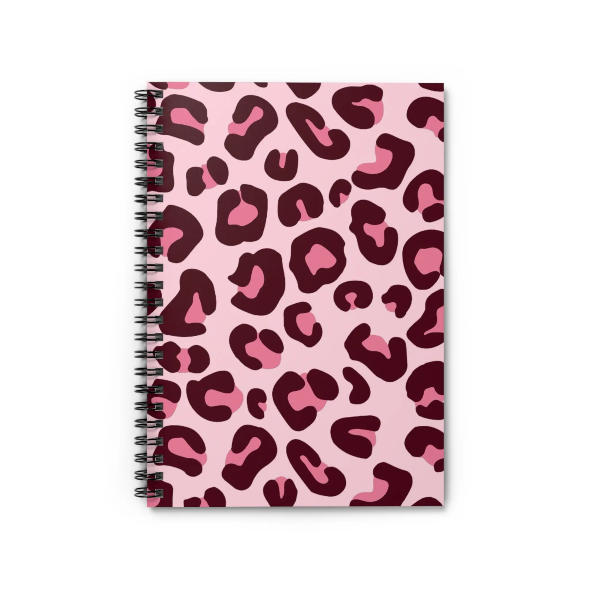 Stylish Leopard Print Spiral Notebook - Ideal for School, Journaling, Gift, Stationery, Creative Writing, Cute Notebook