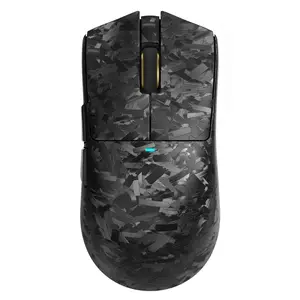 ATTACK SHARK X11Ultra 8K Carbon Fiber Wireless Gaming Mouse with 42000 DPI-PAW3950 MAX Sensor-59g Lightweight,Nordic 54L15 MCU Chip,Wired/BT/2.4Ghz,100 Million Clicks,Programmable for PC FPS Gaming Accessories