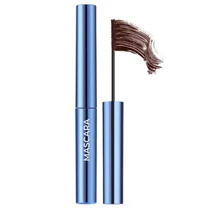 Erinde Mascara for Older Women 60 Plus, Extreme Length and Volume Waterproof Mascara for Mature Women, No Clumps, Long-Wearing, Hypoallergenic for Sensitive Eyes, Brown