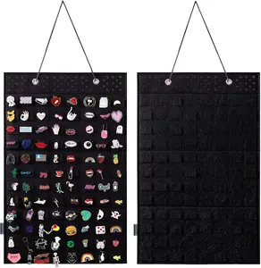 Collection Display Case - Wall Hanging Brooch Pin Organizer - Pin Collection Storage Holder Mi Ya Mi Lai