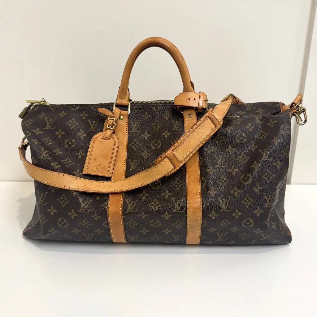 Pre-owned Louis Vuitton France luggage Monogram Keepall 50