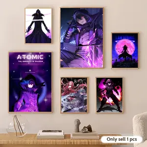 Anime The E-Eminence in Shadow Cid Kagenou Painting Calligraphy Gallery-Quality Canvas Wall Art Poster | Waterproof & Fade-Resistant | Minimalist Unframed Design | Living Room, Bedroom & Office Decor | Multiple Sizes | Holiday gifts