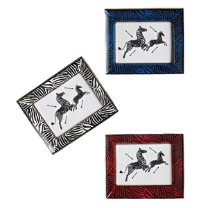 Red Zebra Plate