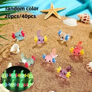 Aquarium Decorations, Amphibious Landscape Ornaments, Miniature Garden Accessories, Car Decoration, Yard Ornament, Glow-In-The-Dark Dragonfly