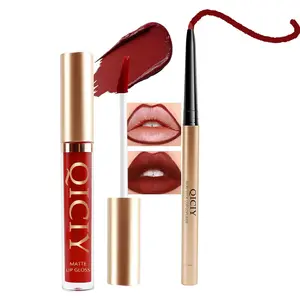 Lip Gloss and Liner Makeup Set  Lifter Gloss and Lifter Liner in Petal and Line Leader Shades  Lively and dynamic