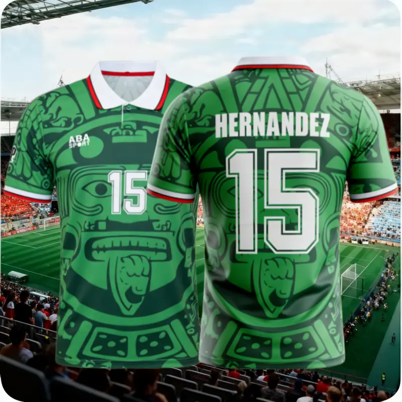 1998 Mexico Soccer National Team Home Away Nostalgia Short Long Soccer Jersey Classic Breathable Quick Dry Soccer Jersey