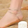 26 Letter Design Anklet, Fashionable Stainless Steel Anklet for Women & Girls, Trendy All-match & Exquisite Jewelry for Birthday Gift