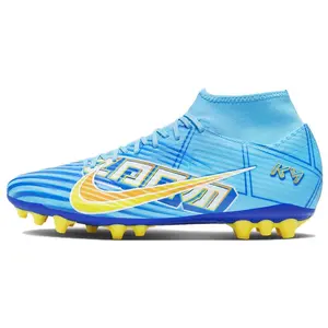 Nike Mercurial Superfly 9 Academy AG Soccer Cleats for Men and Women with Round Laces and Grip Studs Trending Shoes, House White Official Shoes to Get / Maison Mihara