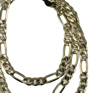 Chains 4mm in Various Sizes 18 20 22 24 Inch Lengths Gold-Tone Design Chains