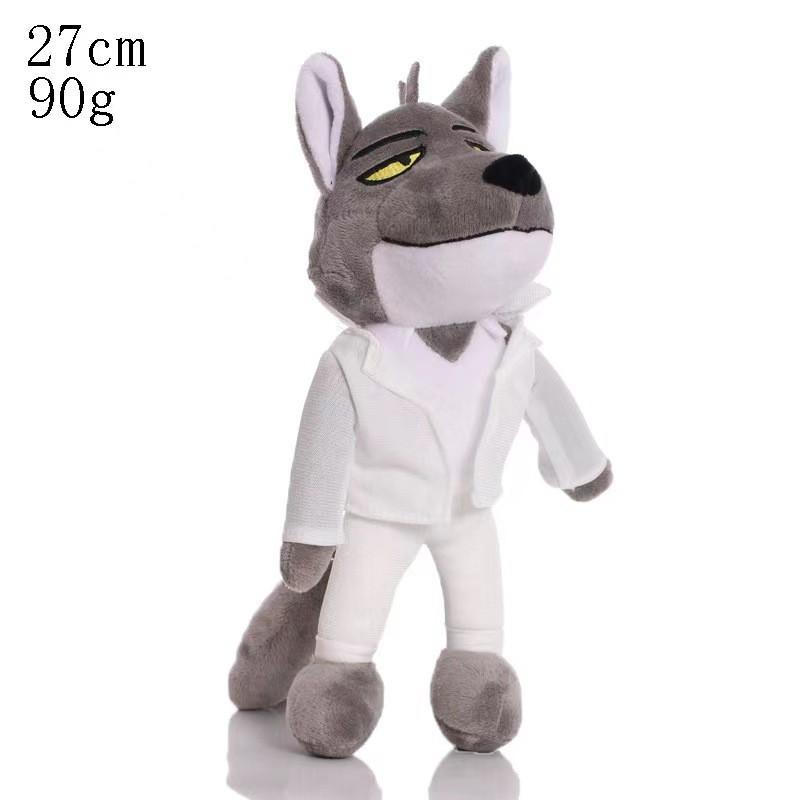 The Bad Guys Cartoon Plush Collection Soft Plush Doll for Room Decor