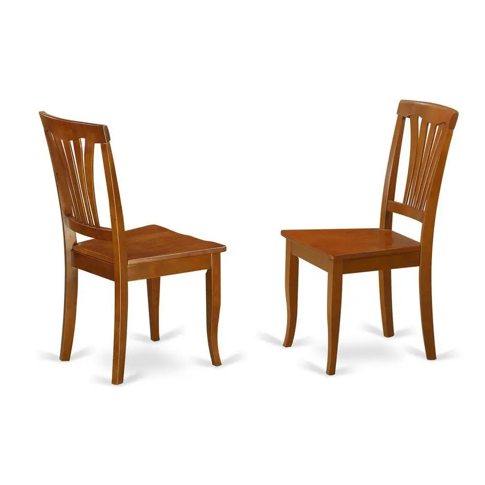Furnifact Elegant 9-Piece Solid Wood Square Dining Table Set with Leaf Ext., Including 1 Table & 8 Chairs for Indoor Dining