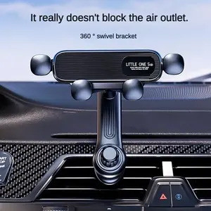 【FathersDayGift】Gravity   Adjustable Magnetic Car Holder for 4.7-7 inch Mobile  Phone  Air Vent Phone Mount Universal Shockproof GPS Clip Smartphone Stand