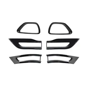 For 2014-2017 Jeep Grand Cherokee WK2 Rear Tail Light & Fog Light Lamp Cover Guard Trim