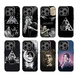 Residente Canserbero Phone Cases For iPhone 17 16 15 14 13 Promax Pro Air Colorful Silver Back Shockproof Protective Cover Protection