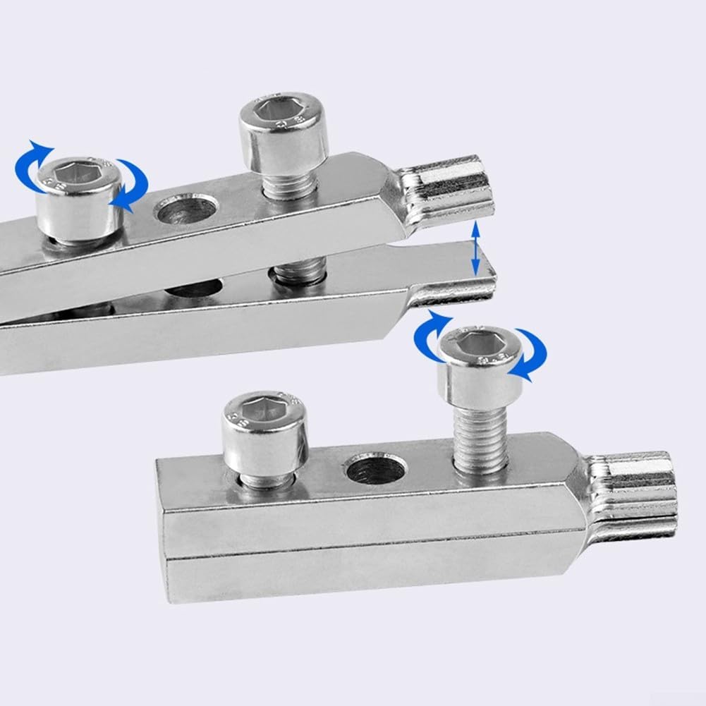Screw Removal Tool,Broken Head Screw Extractor Faucet Angle Valve Wire Extractor for Sink Valve,Pipe Extractor Set,Easy Out Allen Screw.