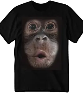 Men's 3D Gorilla Print Short Sleeve T-Shirt tee, Mens t shirt, shirts for men, tshirts sale, Cotton T-shirt, Crew Neck T-shirt, Gift for friends, Gift ...,