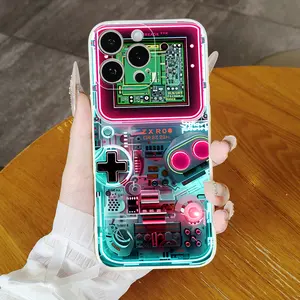 Cyberpunk Retro Gameboy Style Phone Case Phone Case for iPhone17Pro Max/11/12/13/14/15/16 for Samsung Galaxy S26 Ultra/S25/S24/S23/S22 Precise craftsmanship, tight fit, comprehensive protection