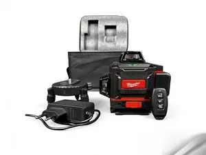Milwaukee M18 18V 360° Green Laser Level, 1 Battery Included, Self-Leveling for Construction & Home Layout