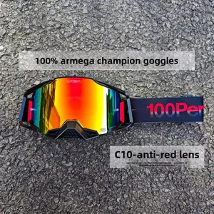 Quick Release Motocross Goggles Helmet Racing Riding Windproof UV Protection Ski Glasses Spring Gift