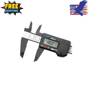 Small Digital Caliper 0-4" Mini Measuring Tool with Auto-Off Feature