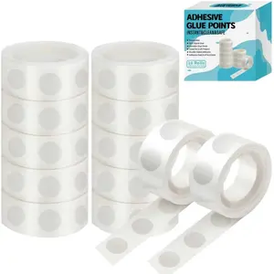 1000Pcs Clear Double Sided Adhesive Glue Dots Ideal for Balloons DIY Craft Decor